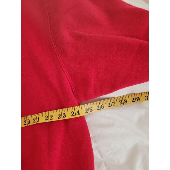 Ohio State Buckeyes Crewneck Sweatshirt Red XL Cotton blnd Embroidered Colosseum - Picture 5 of 7